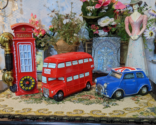 可愛いらしいブリティッシュ雑貨 3p イギリス雑貨 可愛いらしい置物