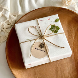 ［原画］和紙ちぎり絵『クリスマスツリーとネコ』冬を彩る小さなインテリアアート 7枚目の画像