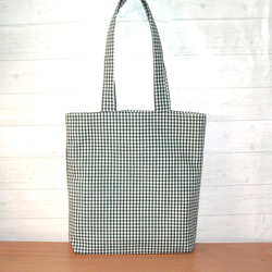 大きな肩がけエコトートバッグ B4サイズの大容量お洒落な英字新聞柄