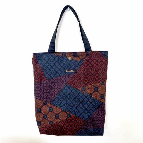 本場奄美大島紬 Aラインワンピース ワンピース アトリエOlive929 通販