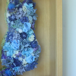 【Flower cat 】ネコのドライフラワーBOX お好きな色で作ります。フラワーギフト　誕生日　結婚式　ねこ　猫　 14枚目の画像