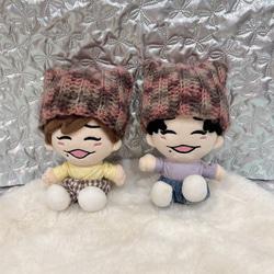 ちびぬい ハピぬい 毛糸 帽子 服 バレンタイン chibinui wear 推し活