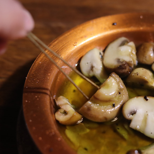 純銅のアヒージョフライパン 14枚目の画像