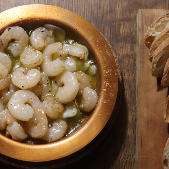 純銅のアヒージョフライパン 16枚目の画像