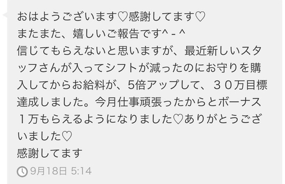 ＊未来を見通し、チャンスを逃さない！人生を豊かにする最強のお守り＊ 5枚目の画像