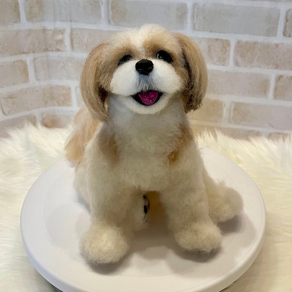 羊毛フェルト まるどら様のオーダー 虎がまんまるフォルムに 癒やしたっぷりの羊毛フェルト作品｜Infoseek