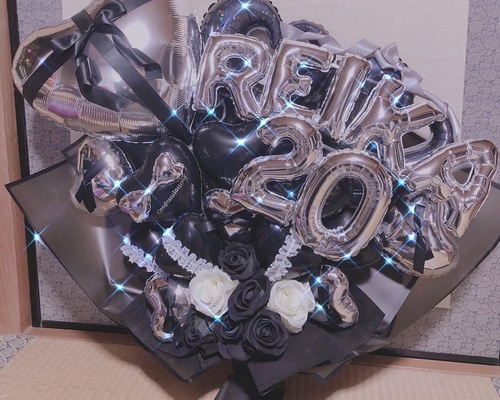成人式ブーケ 卒業 バルーンブーケ バルーンギフト 生誕祭 推し活 花束