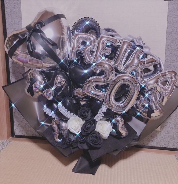 成人式ブーケ 卒業 バルーンブーケ バルーンギフト 生誕祭 推し活 花束