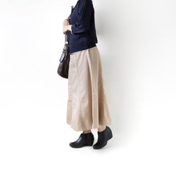 細見え大人ブーティ アンクル丈 サイドジッパー付き 7cm ウェッジヒール Re:getA -リゲッタ-R-1978 7枚目の画像