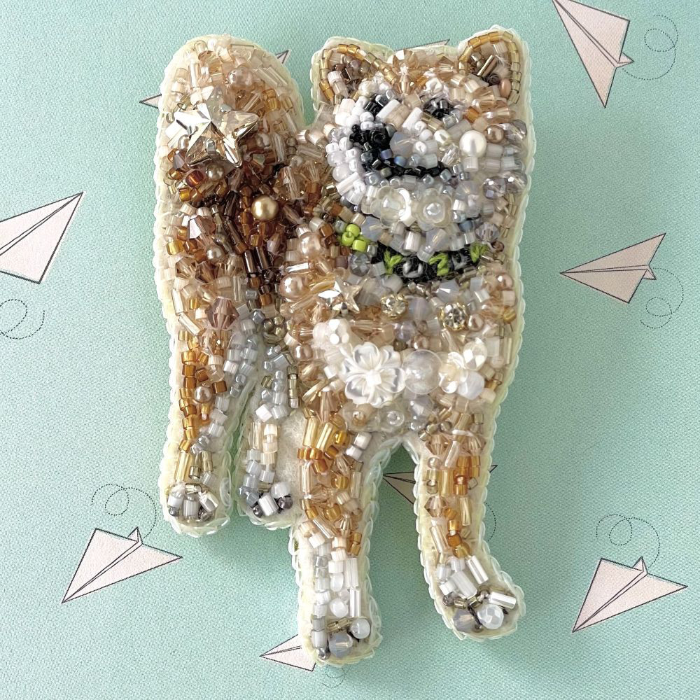 うちのこオーダーブローチ