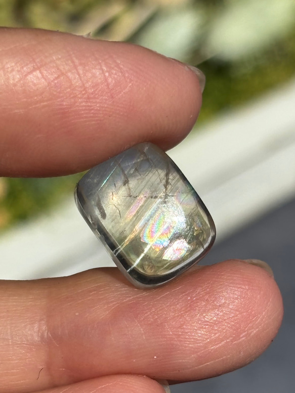 マラウィムーンストーン｜アンデシンラブラドライト ルース 04 天然石 天然色 15枚目の画像