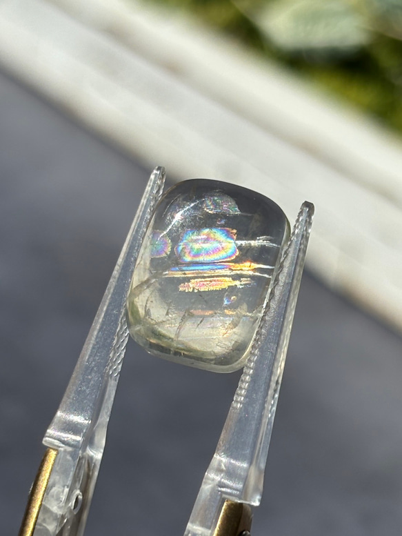 マラウィムーンストーン｜アンデシンラブラドライト ルース 04 天然石 天然色 5枚目の画像