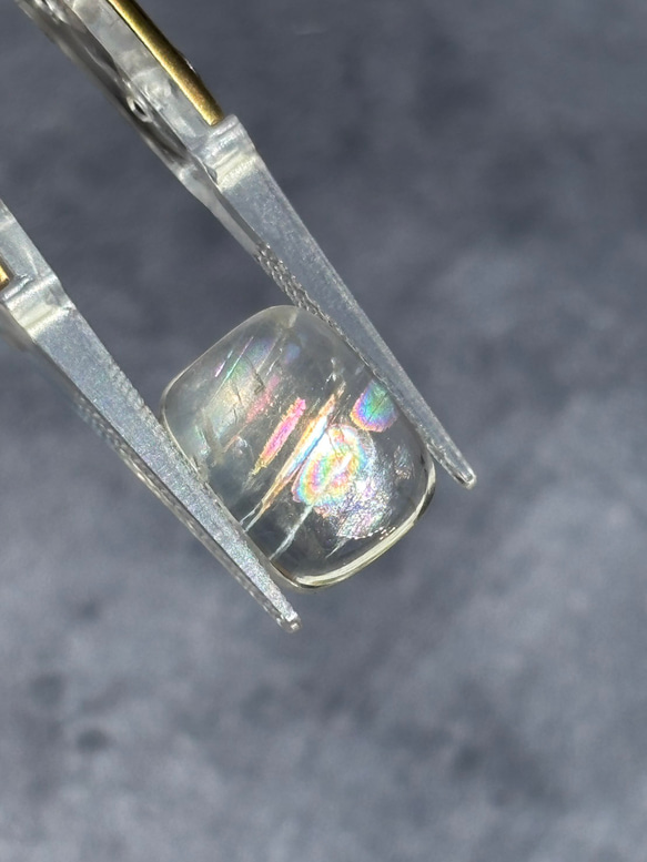 マラウィムーンストーン｜アンデシンラブラドライト ルース 04 天然石 天然色 12枚目の画像