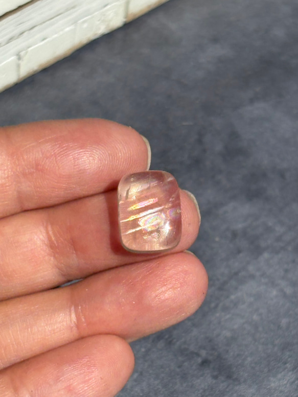 マラウィムーンストーン｜アンデシンラブラドライト ルース 04 天然石 天然色 2枚目の画像