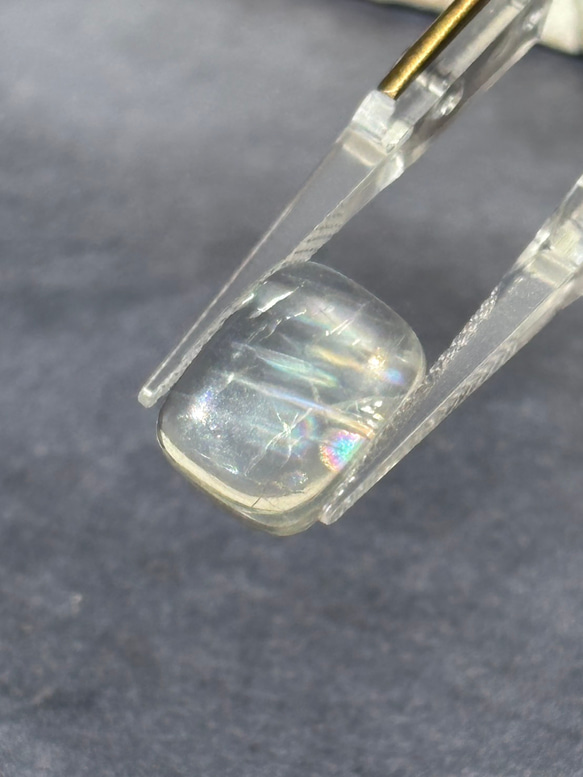 マラウィムーンストーン｜アンデシンラブラドライト ルース 04 天然石 天然色 14枚目の画像