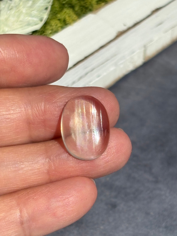 マラウィムーンストーン｜アンデシンラブラドライト ルース 05 天然石 天然色 2枚目の画像