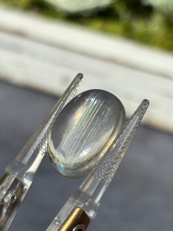 マラウィムーンストーン｜アンデシンラブラドライト ルース 05 天然石 天然色 3枚目の画像