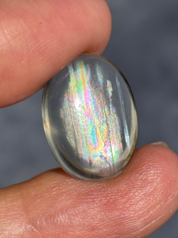 マラウィムーンストーン｜アンデシンラブラドライト ルース 05 天然石 天然色 20枚目の画像