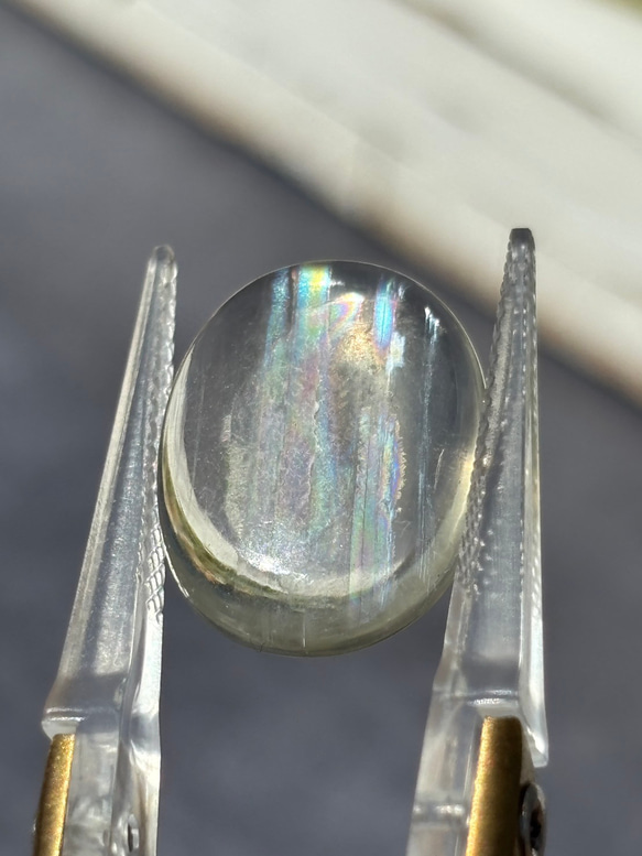 マラウィムーンストーン｜アンデシンラブラドライト ルース 05 天然石 天然色 12枚目の画像