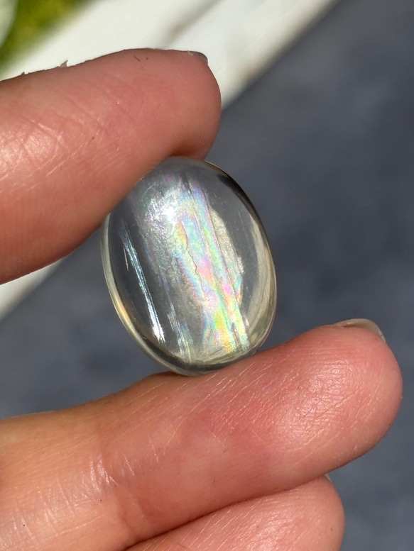 マラウィムーンストーン｜アンデシンラブラドライト ルース 05 天然石 天然色 18枚目の画像