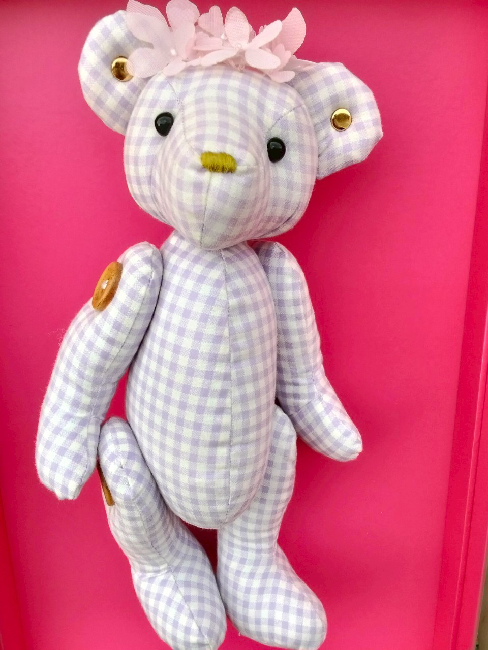 花の妖精テディベア