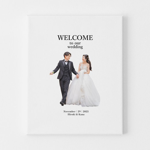 ウェルカムボード & 結婚証明書│ ゲスト参加型 寄せ書き ウェディング