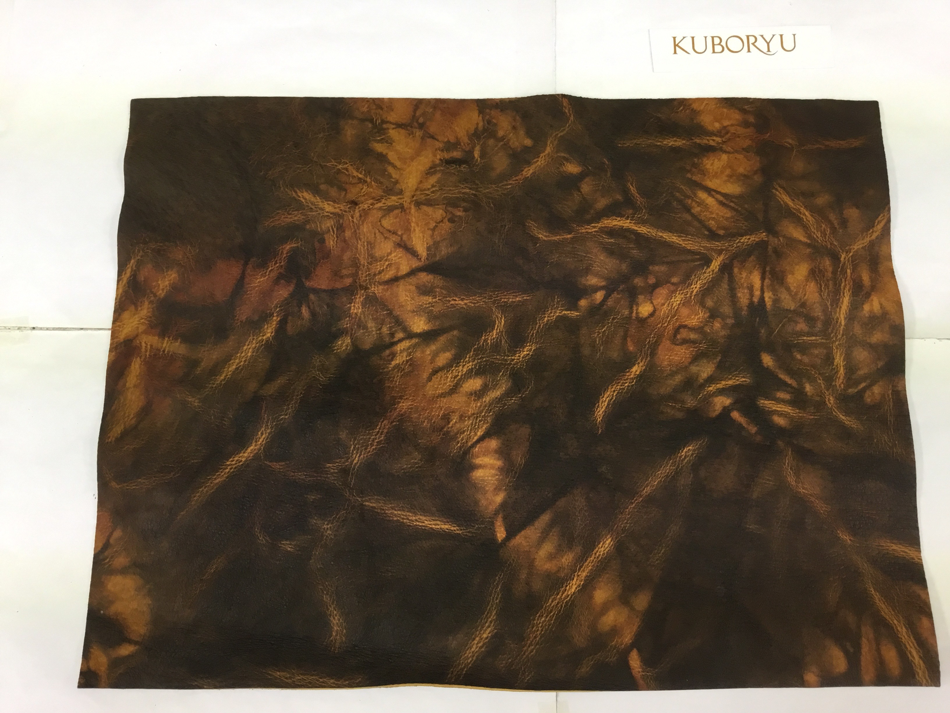 泥染豚革【30×40】No1391 現品限り