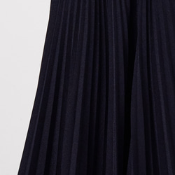 ﾓﾘﾉｶﾞｯｺｳ しっかり厚手素材ラメプリーツスカート（ブラック）｜mg-sk18-bk 2枚目の画像