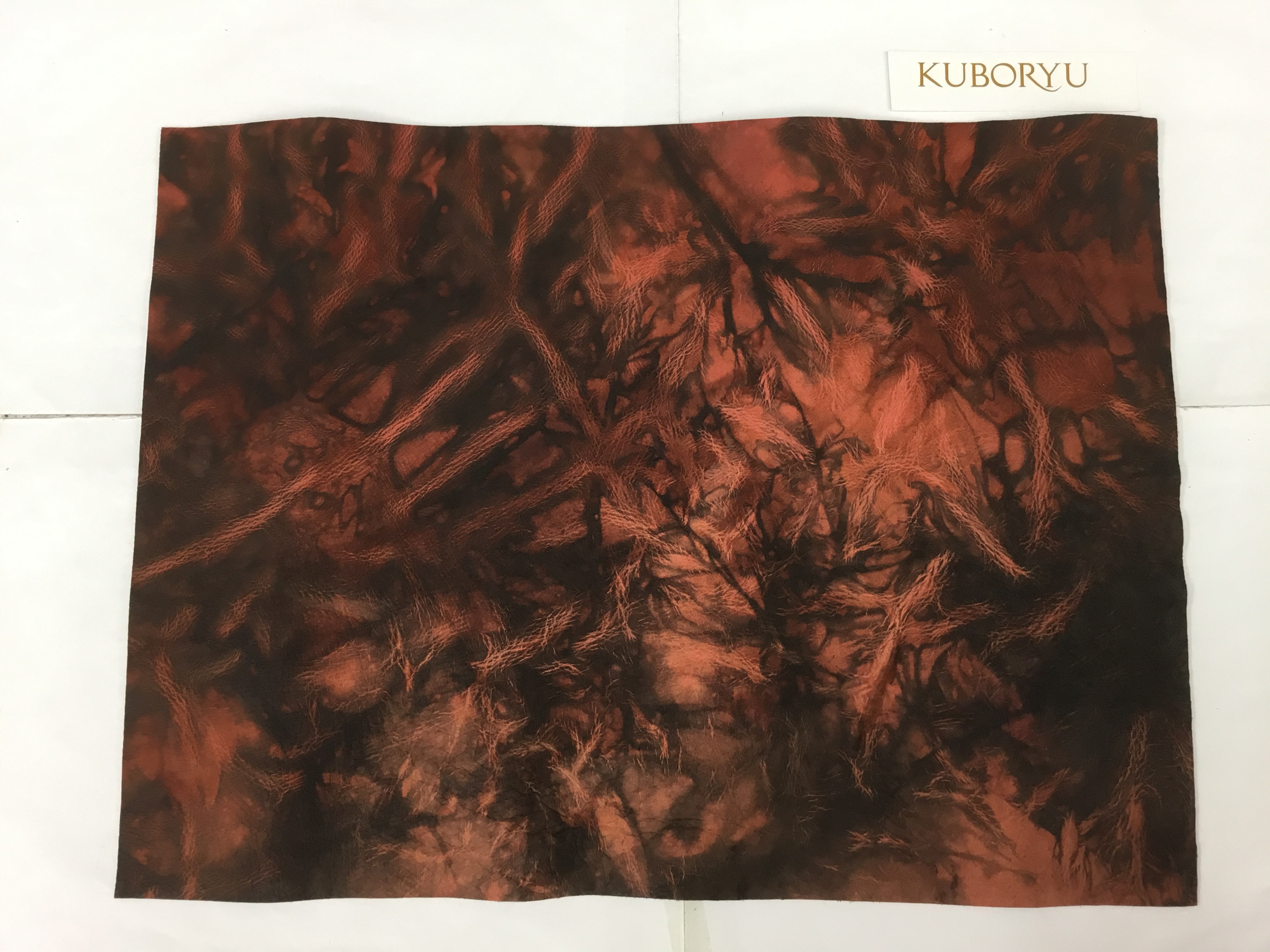 泥染豚革【30×40】No1394 現品限り