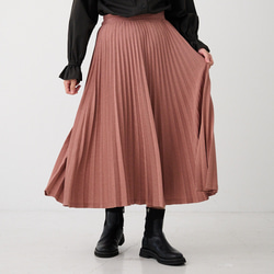 ﾓﾘﾉｶﾞｯｺｳ しっかり厚手素材ラメプリーツスカート（ピンクベージュ）｜mg-sk18-pk 13枚目の画像