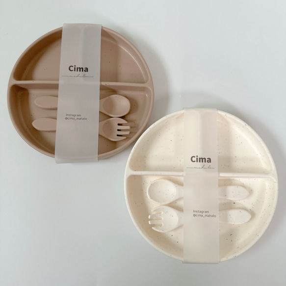 ˗ˏˋ ひっくり返らない  ˎˊ˗  吸盤付シリコンプレート　 2枚目の画像