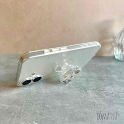 “イニシャル入り” MODECasual スマホグリップ ソケット スマホスタンド スマホアイテム 7枚目の画像