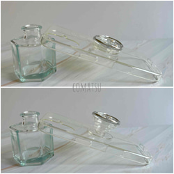 大人ニュアンス仕立て .゜newシリーズ グリップソケット付きスマホケース 銀箔×パール クリアベース スマホカバー 3枚目の画像