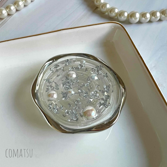 大人ニュアンス仕立て .゜newシリーズ スマホグリップ ソケット スマホスタンド スマホアイテム 1枚目の画像