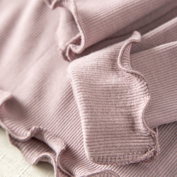 ◇洗濯可【2種類ネック 肌に優しい シルク タートルネック】ロータスピンク 保湿、保温抜群 T-00086 7枚目の画像