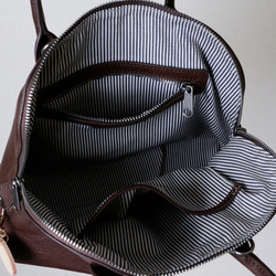 ２WAYレザービジネスバッグ通勤バッグ斜め掛け本革ハンドバッグ　男女兼用バッグ 10枚目の画像