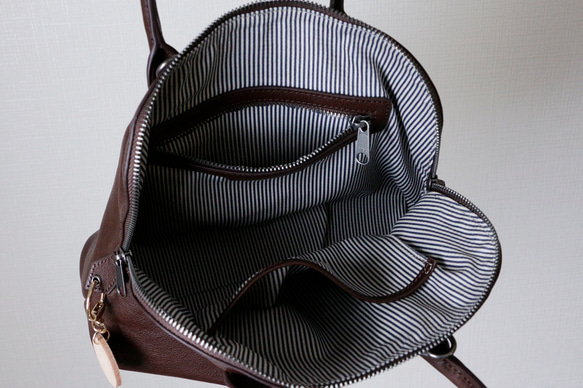 ２WAYレザービジネスバッグ通勤バッグ斜め掛け本革ハンドバッグ　男女兼用バッグ 10枚目の画像