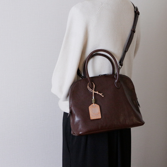 ２WAYレザービジネスバッグ通勤バッグ斜め掛け本革ハンドバッグ　男女兼用バッグ 13枚目の画像