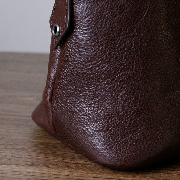 ２WAYレザービジネスバッグ通勤バッグ斜め掛け本革ハンドバッグ　男女兼用バッグ 7枚目の画像