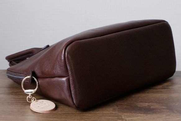 ２WAYレザービジネスバッグ通勤バッグ斜め掛け本革ハンドバッグ　男女兼用バッグ 6枚目の画像