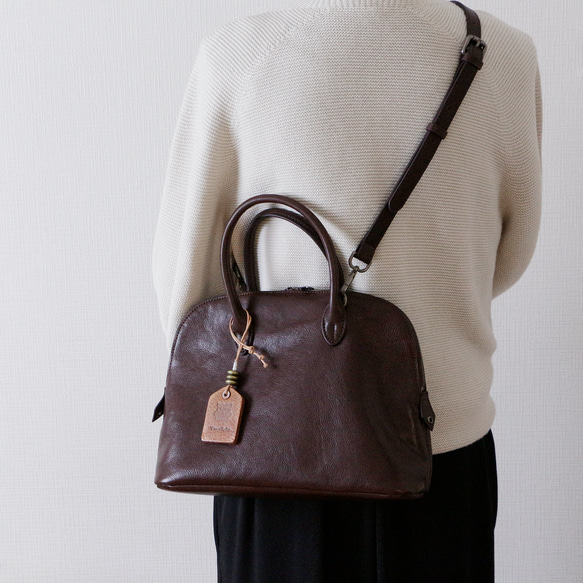 ２WAYレザービジネスバッグ通勤バッグ斜め掛け本革ハンドバッグ　男女兼用バッグ 12枚目の画像