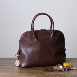 ２WAYレザービジネスバッグ通勤バッグ斜め掛け本革ハンドバッグ　男女兼用バッグ 2枚目の画像