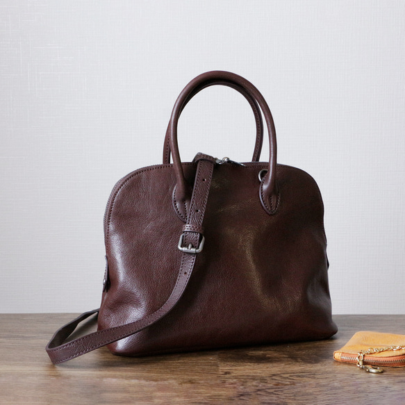 ２WAYレザービジネスバッグ通勤バッグ斜め掛け本革ハンドバッグ　男女兼用バッグ 3枚目の画像