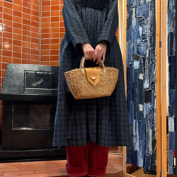 SAYOCAFEメイド、襤褸テイストのかっこいいダメージデニムパッチワーク