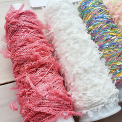 めっちゃ可愛い糸　約10gミニコーン巻き×5本セット 2枚目の画像