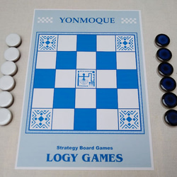 Yonmoque（ヨンモク）ボードゲーム　セルフプリントボード 2枚目の画像