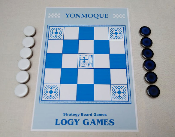 Yonmoque（ヨンモク）ボードゲーム　セルフプリントボード 2枚目の画像