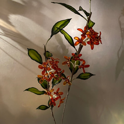 アネモネ【赤】#ディップフラワー#ディップアート#アメリカンフラワー