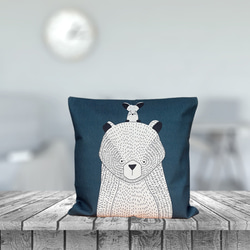 森林抱枕熊和老鼠設計 - 檜木香味 - 第5張的照片