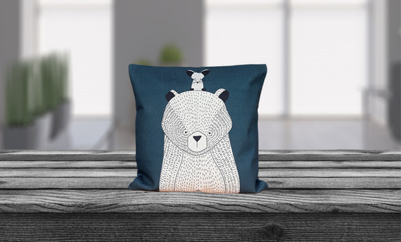 森林抱枕熊和老鼠設計 - 檜木香味 - 第11張的照片